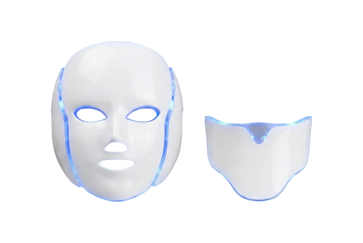 Lhanlin LED Gesichtsmaske freigestellt mit transparentem Hintergrund